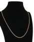Preview: Collier Kette Double Gold PF 45 Länge 45 cm
