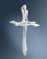 Preview: Kreuz Anhänger filigran m. Stein 18 x 26 mm 925 Silber