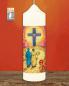 Preview: Osterkerze 165 x 50 mm, " Weg ins Licht "  A+O