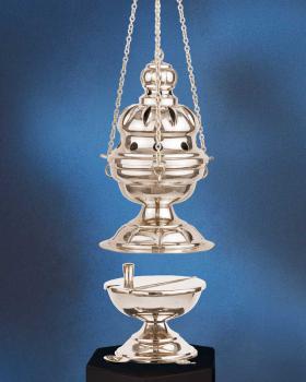 Preview: Censer for Epiphany carolers, nickel-plated