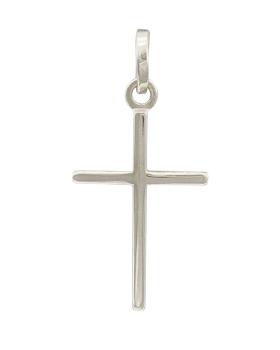 Kreuz Anhänger konisch 7 x 10 mm 925 Silber