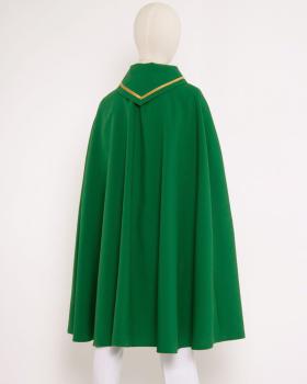 Preview: Sternsinger Umhang 120 cm grün 100% PE strapazierfähig