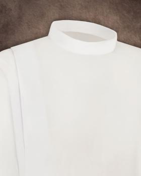 Preview: Albe mit Stehkragen 110 cm, 100 % Polyester
