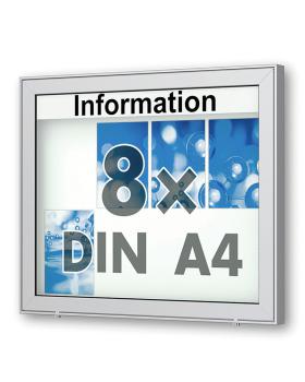 Preview: Display case 970 mm x 820 mm