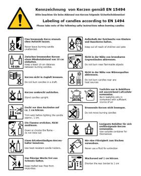 20 Osterlichter "Lebensbaum"  2,5 Tage Sturmdeckel