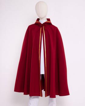 Pelerine Sternsinger weinrot 100% Polyester, 120 cm