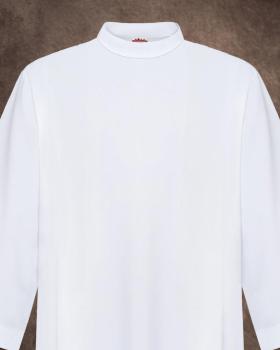 Preview: Albe mit Stehkragen 105 cm, 100 % Polyester