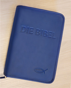 Bibel mit Reißverschlussetui 20 x 14 x 4,5 cm