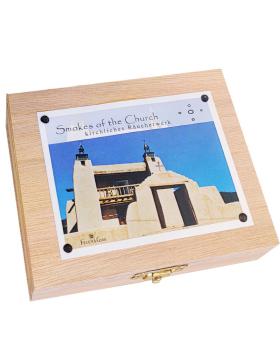 Preview: Weihrauch 8  Sorten im Holzkasten 11,5 x 9,5 cm