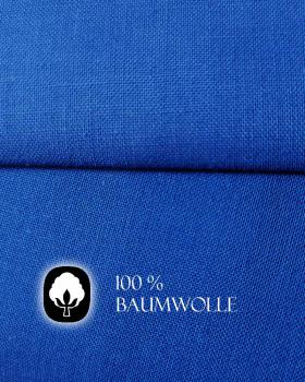 Baumwollstoff, Indathren 80 cm breit, blau