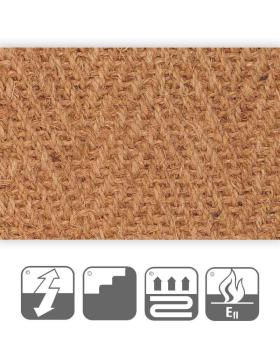 Preview: Kokosläufer unbeschichtet 100 cm Breite