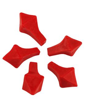 Red cross nails, 5 pcs.