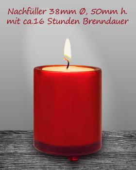 Preview: 12 Kerzen in der Box 3,8 Ø x 5 cm hoch