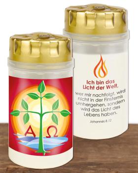 20 Osterlichter "Lebensbaum"  2,5 Tage Sturmdeckel