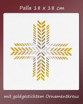 Preview: Kelchgarnitur Baumwolle/Leinen 4-Teilig mit