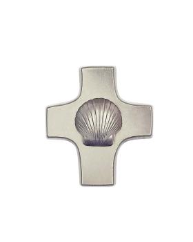 Preview: Pilgerkreuz 2,5x2,5 cm im Holzkästchen - 25 Stück