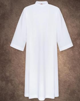 Preview: Albe mit Stehkragen 110 cm, 100 % Polyester