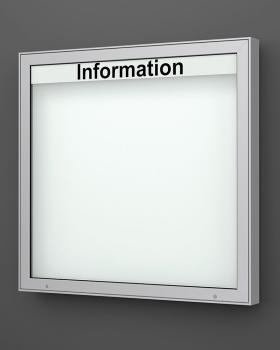 Display case 970 mm x 820 mm