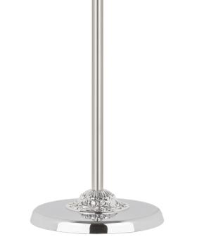 Preview: Vortragekreuz - Papstkreuz 50 x 24 cm versilbert glänzend