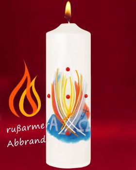 Preview: Osterkerze 225 x 70 mm  "Ich mache alles neu"