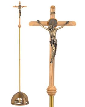 Prozessionskreuz 203 cm mit geraden Balken, Corpus