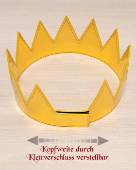 Preview: Sternsingerkrone rot, verstellbar 54–60 cm Umfang