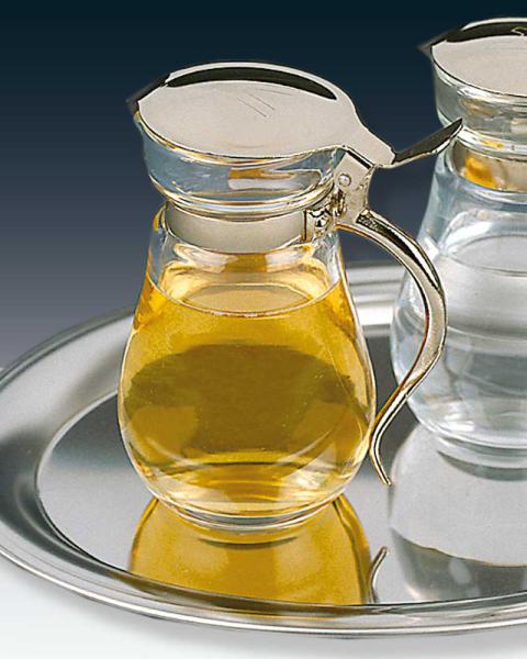 Messkännchengarnitur Glaskännchen mit Deckel 100 ml