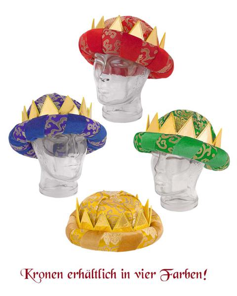 Sternsingerkrone rot, verstellbar 54–60 cm Umfang