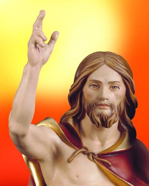 Auferstehungs Christus 46 cm, holzgeschnitzt,