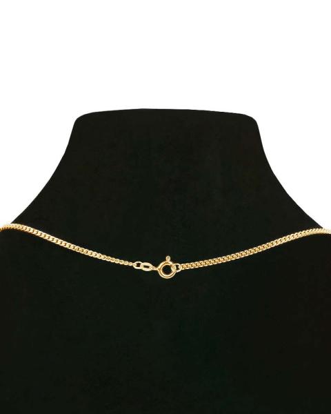 Collier Kette Double Gold PF 45 Länge 50 cm