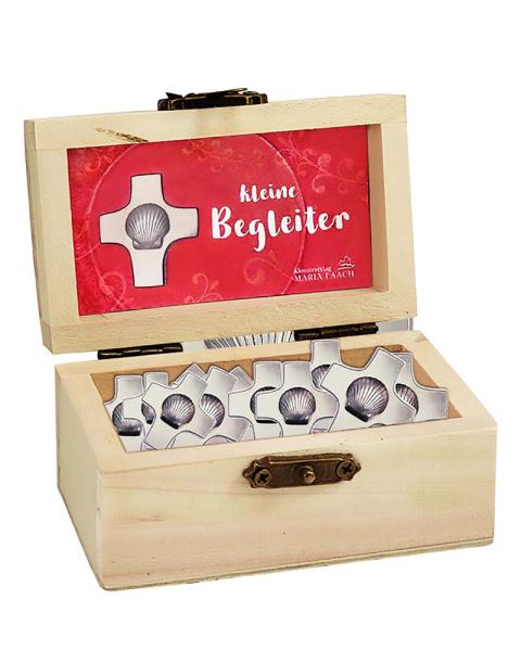 Wall holy water font, golden bronze