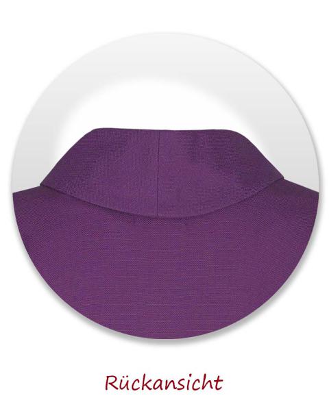 Kasel violett  mit goldgesticktem  Kreuz, Innenstola