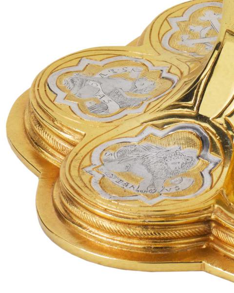 Kelch gotisch 23 cm hoch, Cuppa Sterling Silber