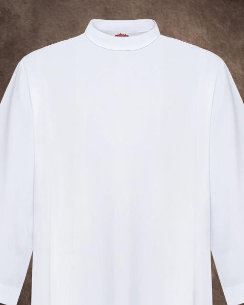 Albe mit Stehkragen 105 cm, 100 % Polyester