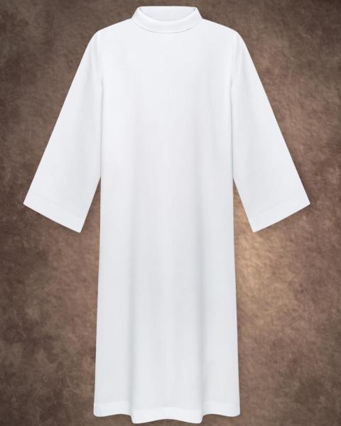 Albe mit Stehkragen 135 cm, 100 % Polyester