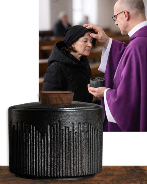 Schiffchen lagunenblau, Keramik