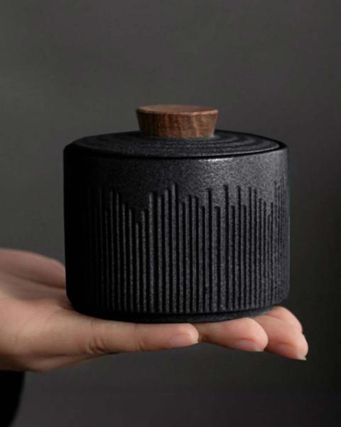 Schiffchen lagunenblau, Keramik