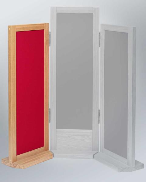 Thermowand- Seitenteil- mit Eichenholzgehäuse