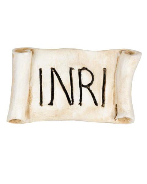 Christuskörper Resin 70 cm mit INRI, handkoloriert