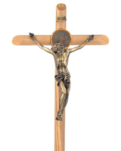 Prozessionskreuz 203 cm mit geraden Balken, Corpus