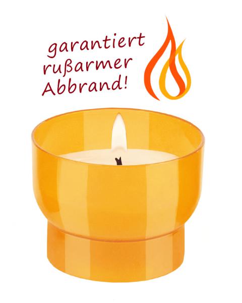 Opferkerzen 47mm, 3 Std. bernstein 300 Opferlichter