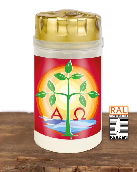 20 Osterlichter "Lebensbaum"  2,5 Tage Sturmdeckel