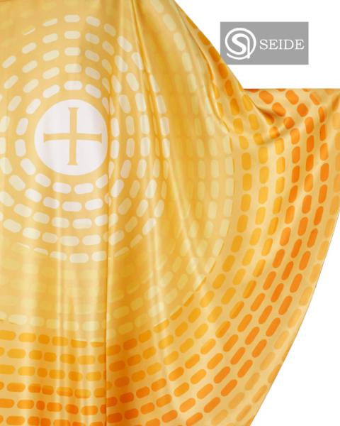 Kasel gold "Communio" 130 x 145 cm 100% Seide