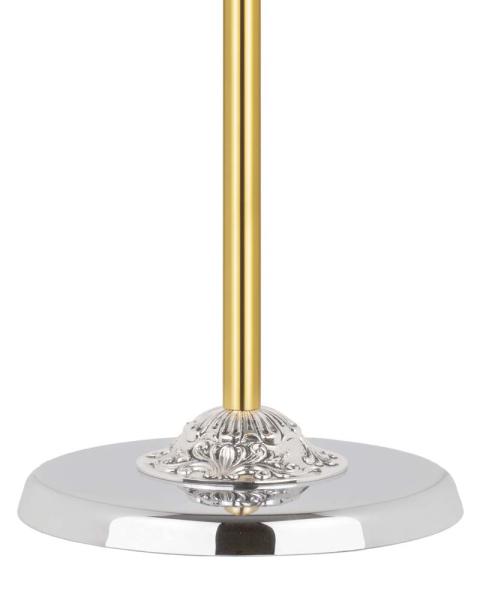 Vortragekreuz vergoldet 42 x 70 cm mit Stange 160 cm