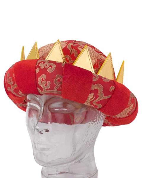 Sternsingerkrone rot, verstellbar 54–60 cm Umfang