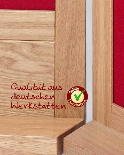 Thermowand- Seitenteil- mit Eichenholzgehäuse