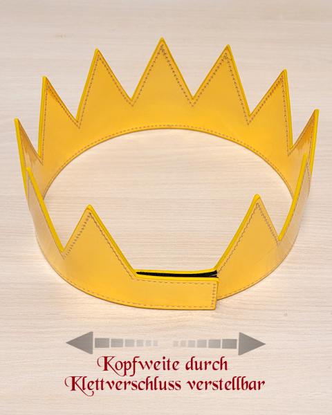 Sternsingerkrone grün, verstellbar 54-60 cm Umfang