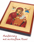 Preview: Ikone Madonna mit Kind 18 x 23 cm