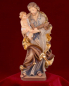 Preview: Heiligenfigur Josef mit Kind Figur 30 cm bemalt