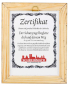 Preview: Ikone 13 x 18 cm " Der Schutzengel" Siebdruck